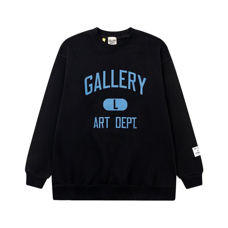 American Style Gallery Dept Logo Print Cotton Hoodie
