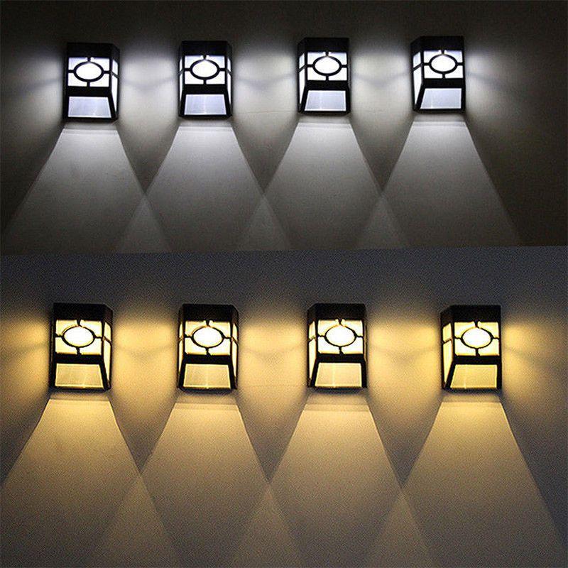 Premium Solar Wall Mount Led Light For Stylish Outdoor Garden And Fence Lighting