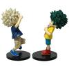 In Stock New 2Pcs Chibi Anime Figurines Cute Academy Theme Desktop Ornaments  Hot Christmas Kids Toys