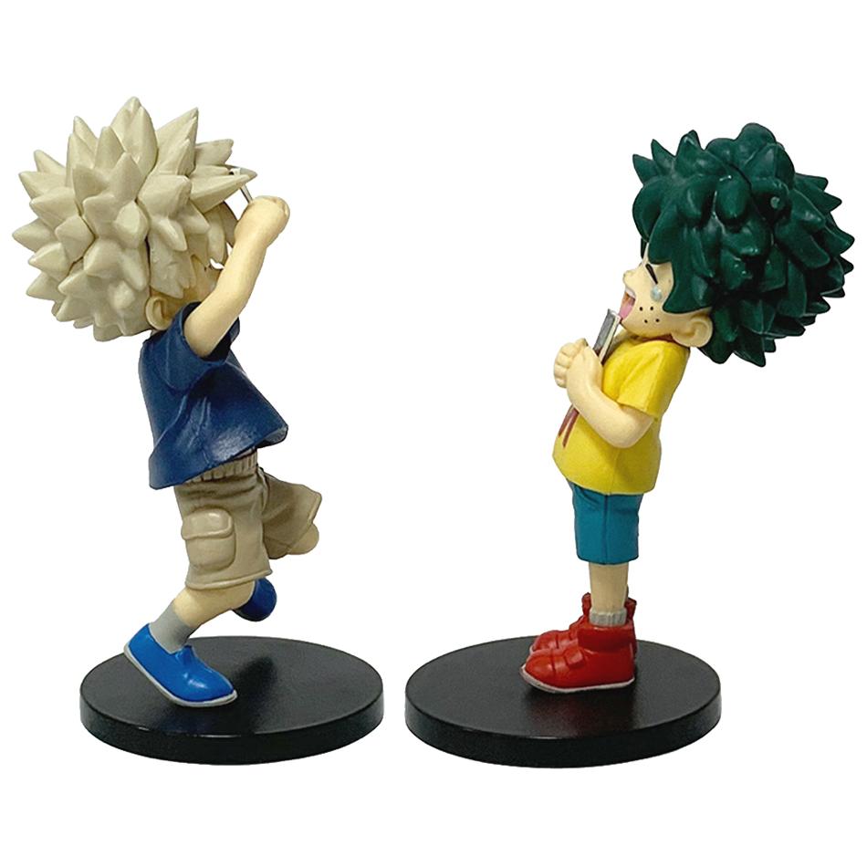 In Stock New 2Pcs Chibi Anime Figurines Cute Academy Theme Desktop Ornaments Hot Christmas Kids Toys