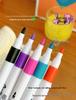 Opaque Acrylic Marker Set for Kids - Watercolor DIY Art Pens with Colored Refills, Ideal for Layering and Primary School Use
