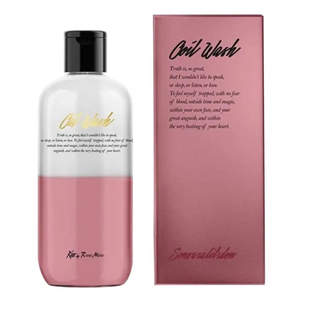 Sprchový gel s dřevitým pižmovým aroma Fragrance Oil Wash Glamour Sensuality Kiss od Rosemine 300 ml