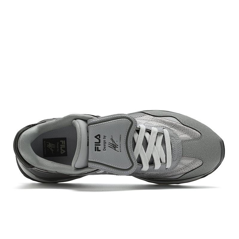 FILA KM2 Comfortable Fashion Durable Low-Top Casual Shoes Men sneaker Gray F12M443115FAN