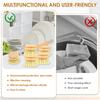 4/5Pcs Bamboo Dish Scrub Brushes Replaceable Dish Brush Kitchen Wooden Cleaning Scrubbers Household Cleaning Brush Cleaning Tool