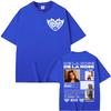 Singer Dela Rose Album Tour 2025 Cover Tshirts Unisex Women Clothing Harajuku Retro T Shirt 100 Cotton High Quality Tshirt Tops