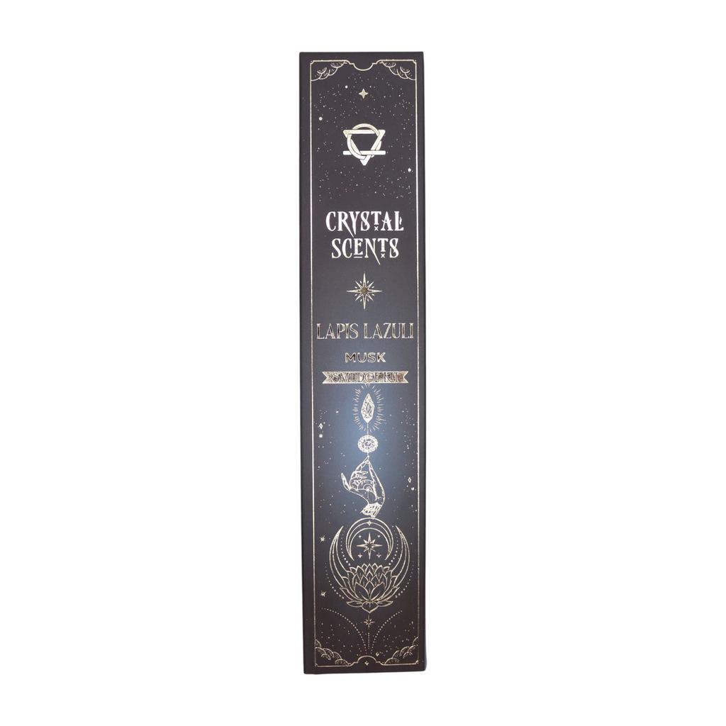 6x Incenso de Lápis Crystal Scents para Defumação – Musk