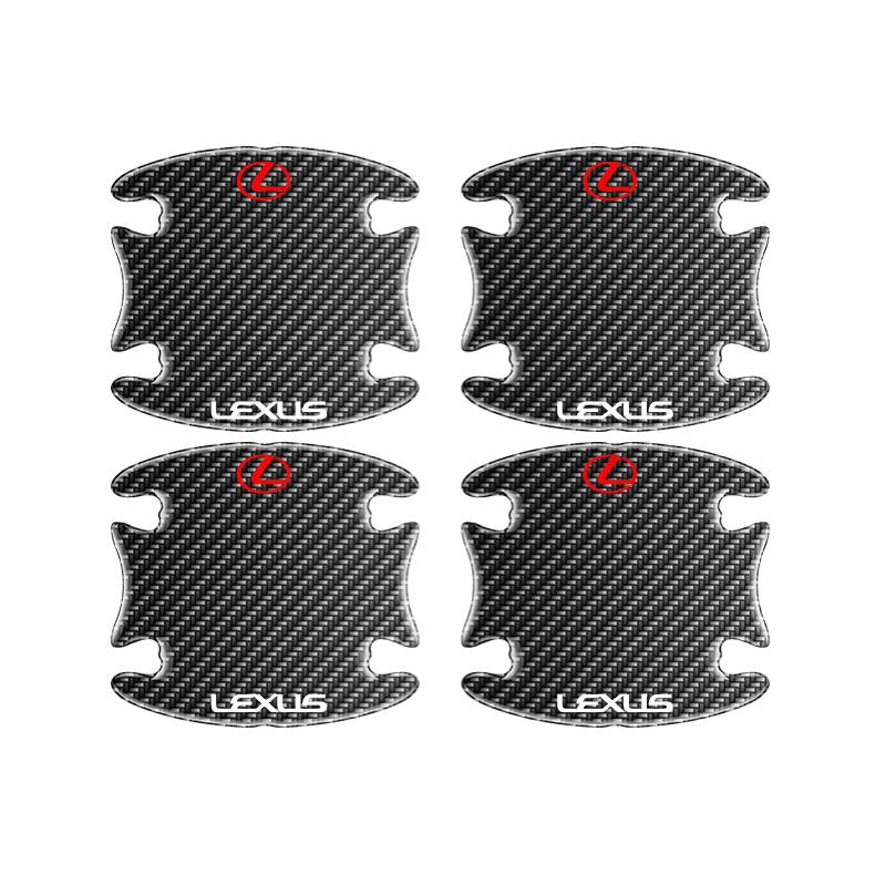 Car Door Handle Bowl Sticker Handle Anti-collision Strip Protector For Lexus ES300 RX330 RX300 GS300 IS250 IS200 CT200h IS300 NX