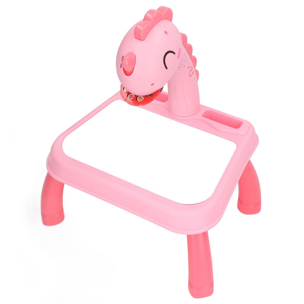 Drawing Projector Table Cute Dinosaur Design Bright Colors Detachable   Projector for Kids Education