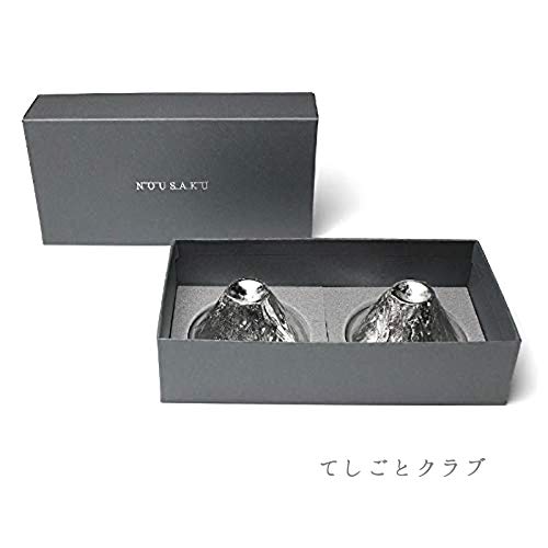 

[Упаковка из бумаги васи Носаку] Набор из 2 предметов Фудзияма FUJI Серебристый = 2