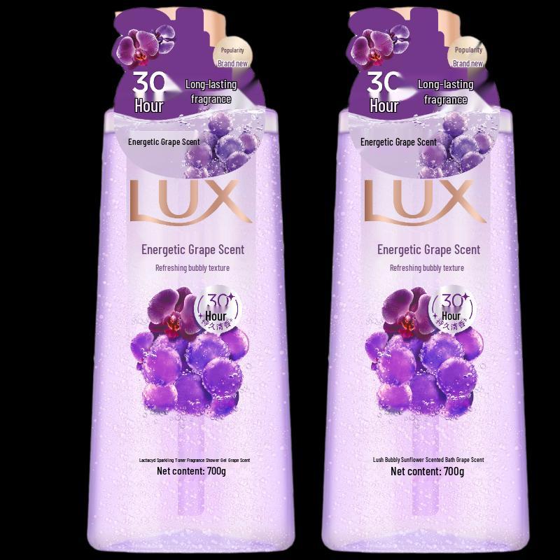 LUX Long-lasting Grape Scent Bubble Shower Gel Duo