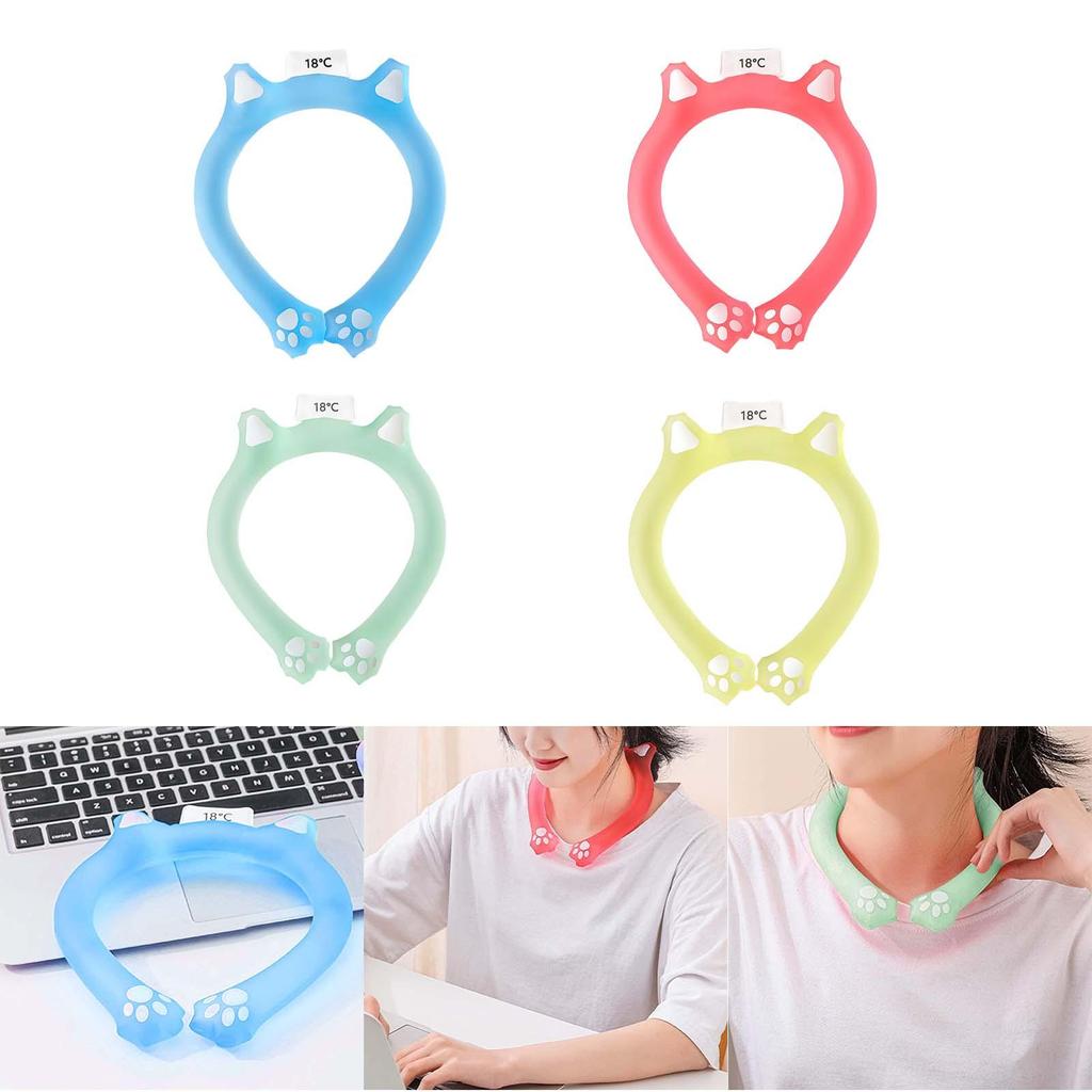 Cooling Neck Wraps Reusable Neck Cooling Tube For Jogging Hiking Cycling