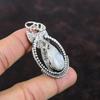 Rainbow Moonstone Pendant Natural Gemstone Pendant Handmade Jewelry 925 Sterling Silver Pendant Amazing Jewelry Gift For Him Elegant Pendant