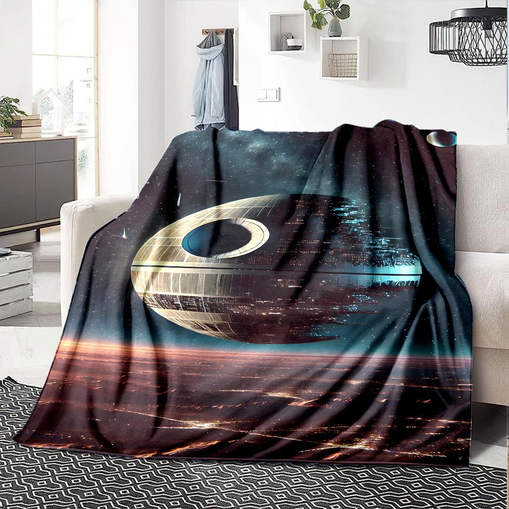 Star Wars Blanket Comfortable Suitable for Picnics Livingroom Office Four Seasons Multipurpose Modern Birthday Christmas Gift Blanket
