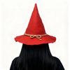 Vogelscheuchen Hexenhut Halloween Hexenhut Festlicher Party Unisex Zaubererhut für Festliche Feiern