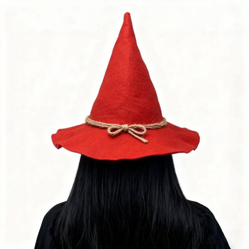 Vogelscheuchen Hexenhut Halloween Hexenhut Festlicher Party Unisex Zaubererhut für Festliche Feiern