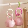 Dopamine Hook Multifunctional Rotating Non Perforated Scarf Hat Bag Hanger Circular Silk Scarf Display Stand