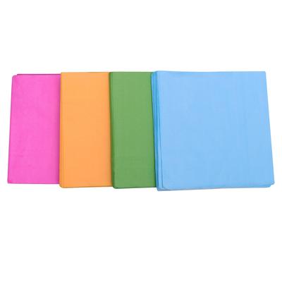 80 Pcs Dinner Napkins Paper Towel Solid Color Tissue Cocktail Pure Serviette Handkerchief