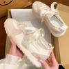 Little White Shoes Children's Spring New Summer with Skirts Versatile Thin Breathable Sneakers
