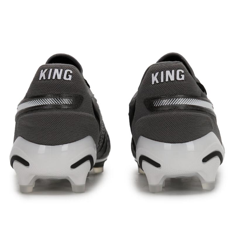 Puma King Ultimate Outdoor Soccer Shoes Men Footwear Black Gray White 107809-01