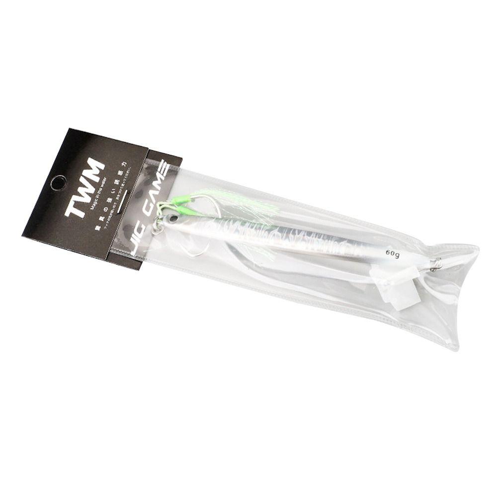 Iron Fishing Lure 40g 60g Fishing Tackle Durable Metal Jig Lure