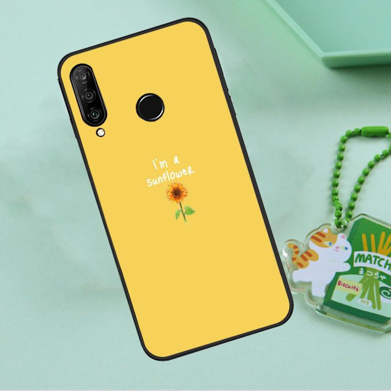 Daisy Sunflower Floral Flower For Huawei Nova 8i 11i 12i 12s 9 10 SE Y90 Y60 Y70 Y72 Y61 Y91 P20 P30 P40 Lite P60 Pro Case