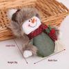 20cm Mini Christmas Tree Ornament - Small Holiday Desktop Decoration Gift