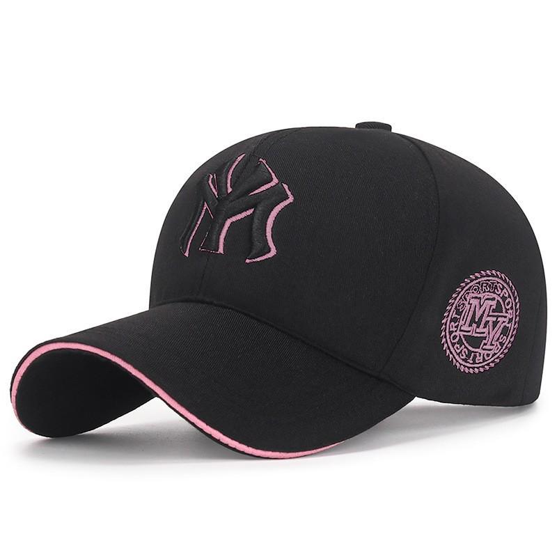 Korean-Style Trendy Unisex Sunshade Baseball Cap – Embroidered, Duckbill Design for Casual and Outdoor Wear.