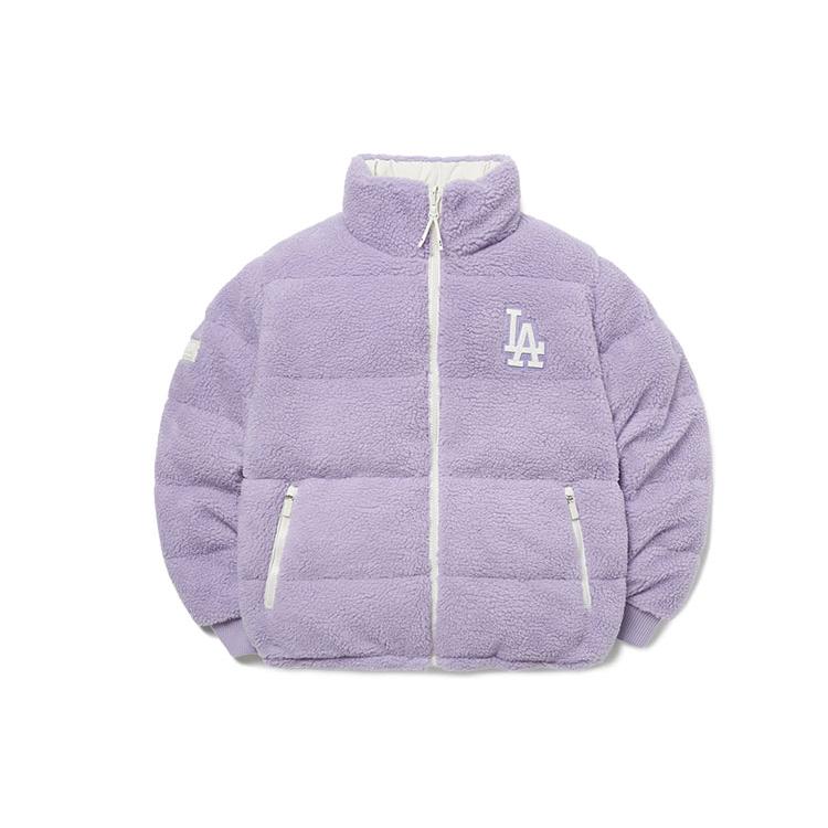 New MLB Los Angeles Dodgers Down Jacket Unisex Purple 3ADJR0116-07LDL