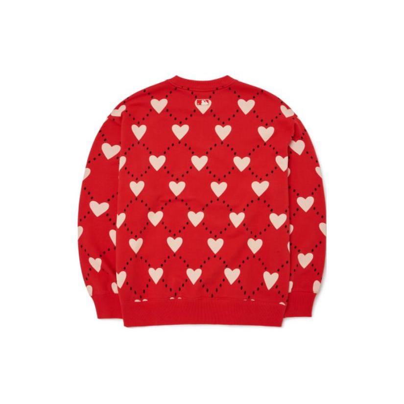 New MLB Sweatshirts Unisex Red 3AMTH0124-43RDS