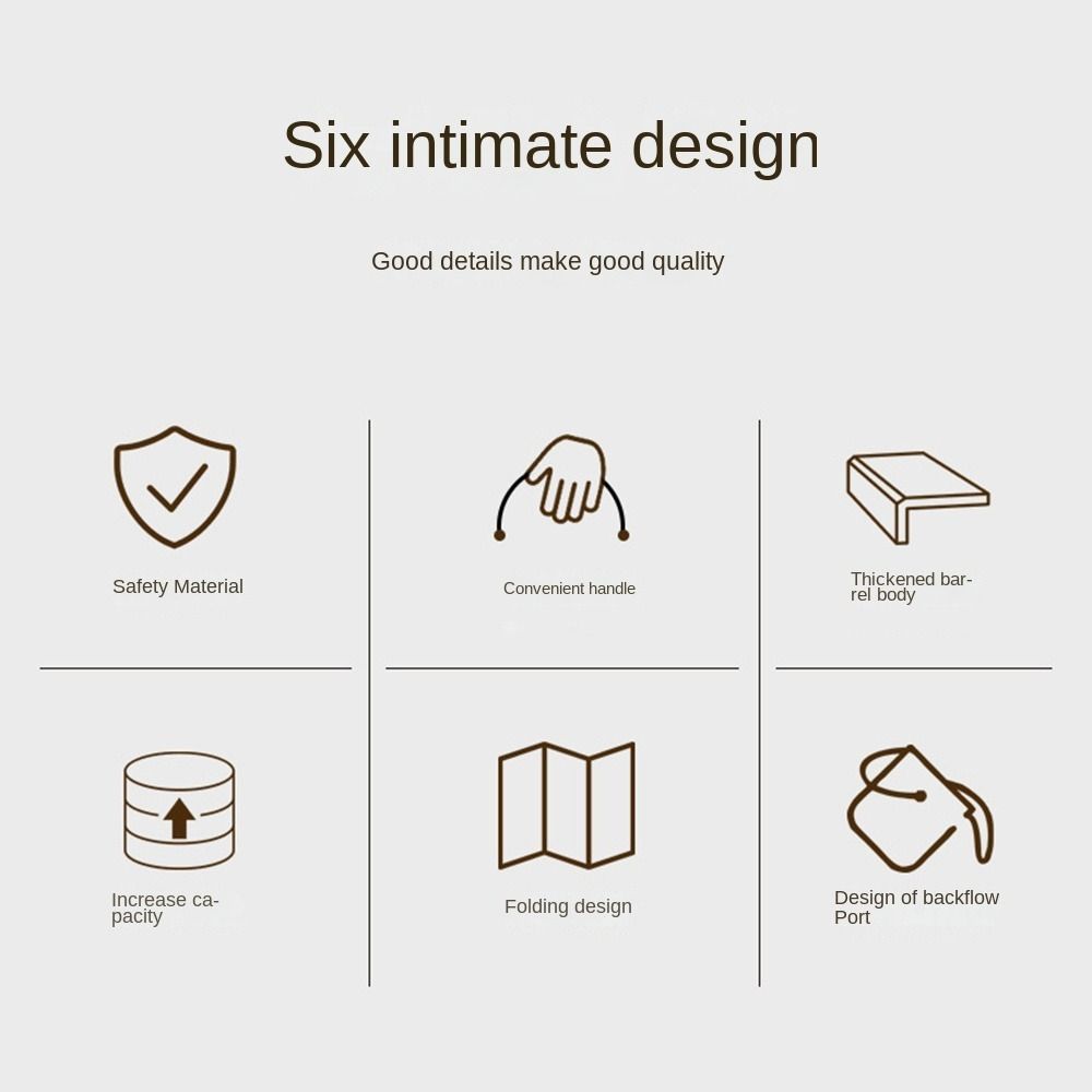 5/10L Foot Soaking Bucket Space-Saving Outdoor Fishing Bucket Collapsible Wash Basin  Household