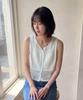 Seuneogeuyu Tiny Button See-Through Layering Knit Vest_Cream Ivory