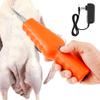 Poultry Electric Feather Plucker Automatic Quick Hair Plucking Chicken Duck Goose Hair Waterproof Handheld Remove Tools