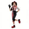 Kids Halloween Jester Costume Terrifier 2 Role Play Cos Outfit Family Party Performance Set