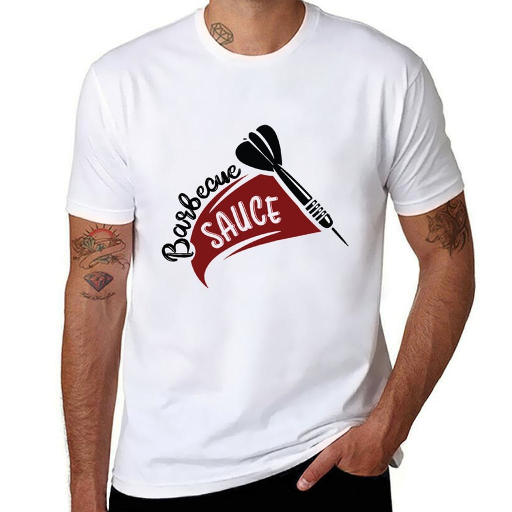 barbecue sauce TShirt Casual Fashion Print Tee Top