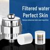 German Shower Head Filter with Dechlorinator for Skincare