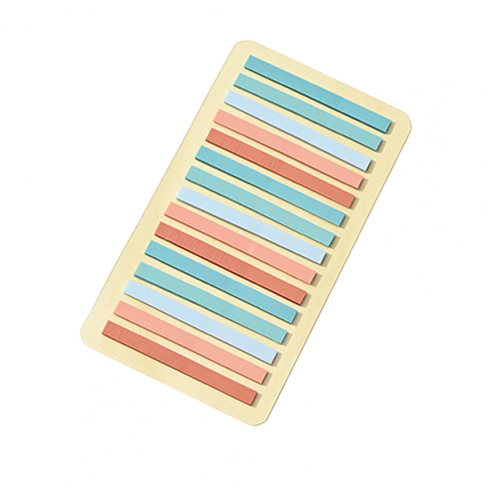 Page Marker Colorful Index Labels 300Pcs Neon Sticky Flags Translucent Repositionable Waterproof PET Tabs