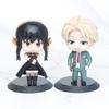 6PCS/SET Anime Spy X Family Anya's Chimera Forger Anya PVC Figure Model Toys Decorative Gift