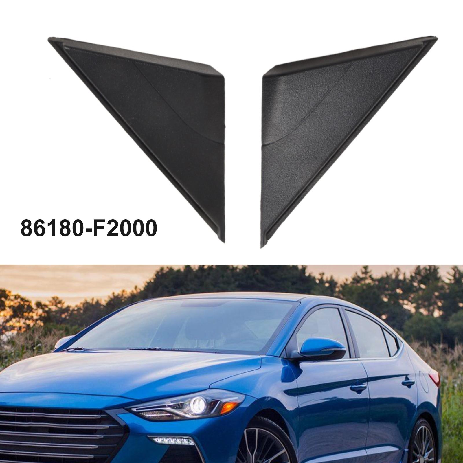 Precise Fit Fender Pillar Trim Mirror Corner Molding for Hyundai Elantra