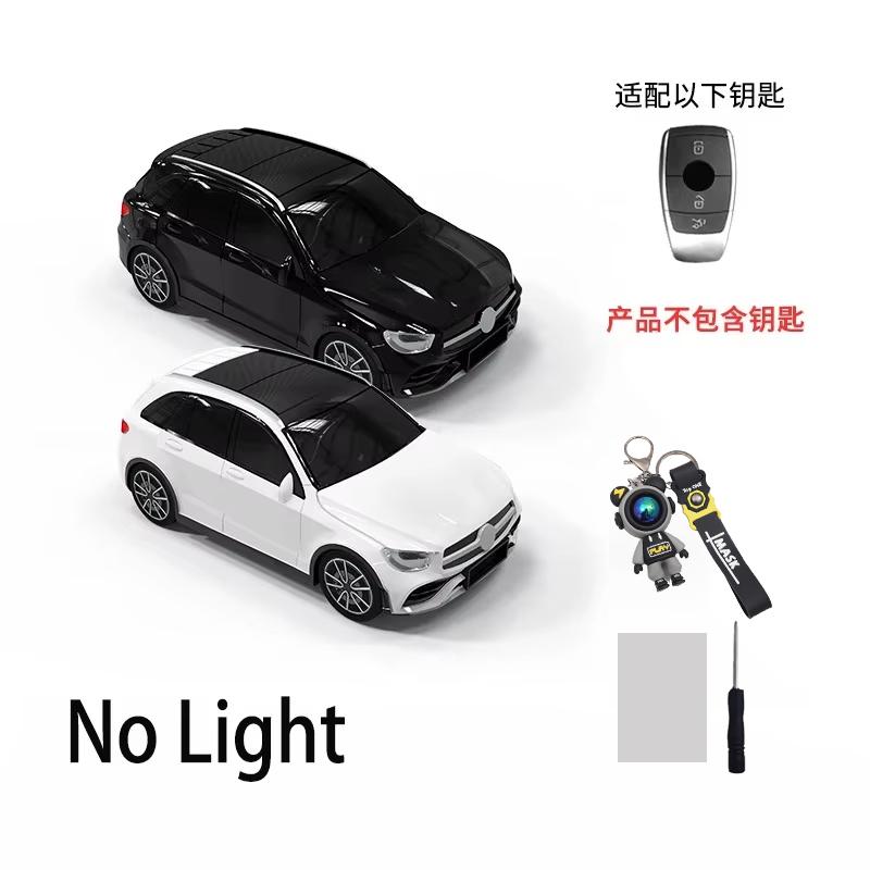 For Benz Glc Class Car Model For Mercedes-Benz Cla Cls Gla Glb Glc Gle Gls Eqa Eqb Eqc Key Case Car Key Case Cover 3 4 Button