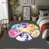 Little Pony Happy Friendship Group Carpet Doormat Suitable For All Seasons Protective Pad Bathroom Mat Gift