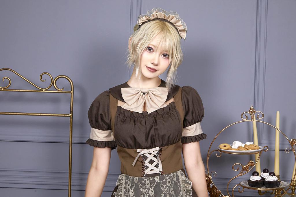 Clearstone Cosplay Halloween Chocolat Ole Maid Brown Women's