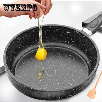 Maifan Stone Frying Pan Non-stick Pan Household Frying Pan Without Oily Fume Pancake Pan Induction Cooker Pan