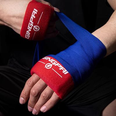 1 para profesjonalnych żelowych podkładek na szczyt bokserski Używanych z paskami bokserskimi Podkładki chroniące stawy palców do Muay Thai Sanshou