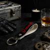 For Honda High Quality PU Leather Moto Keychain Vintage Style Key Pendant For Scooter Motocross TV7