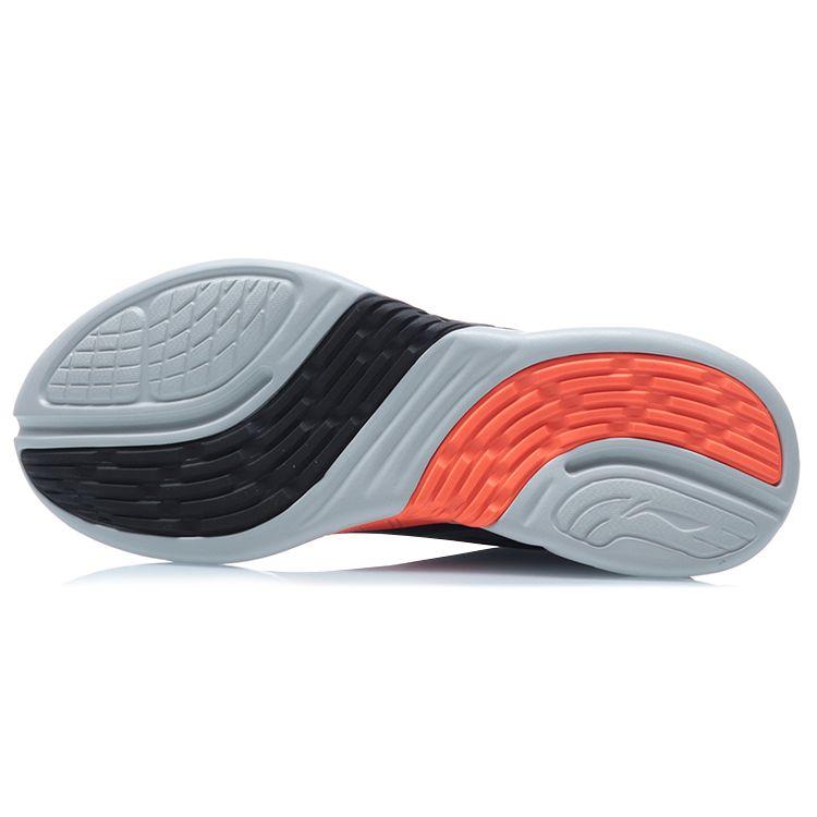 Li Ning Cfr Shock Absorption Rebound Low Top Sports Shoes Unisex Sneakers Blue Black ARHQ221-3