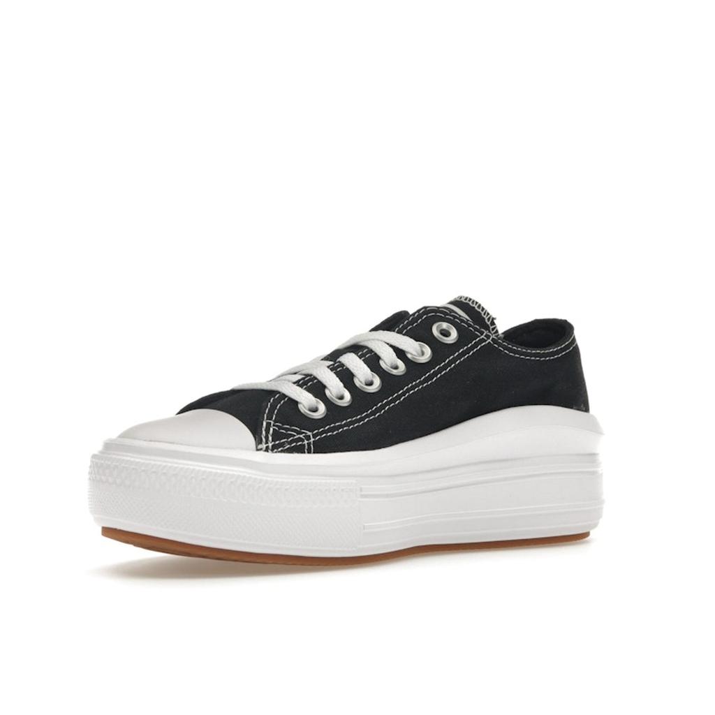 Converse Chuck Taylor All Star Move Low Black Women Sneakers White 570256C