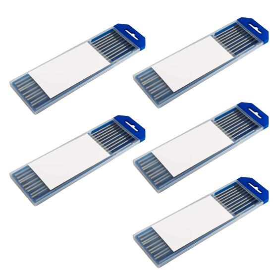 10Pcs 1.6-3.2mm Tungsten Electrodes Gray-tipped Wear-resistant Industrial Ceriated TIG Welding Tungsten Electrodes