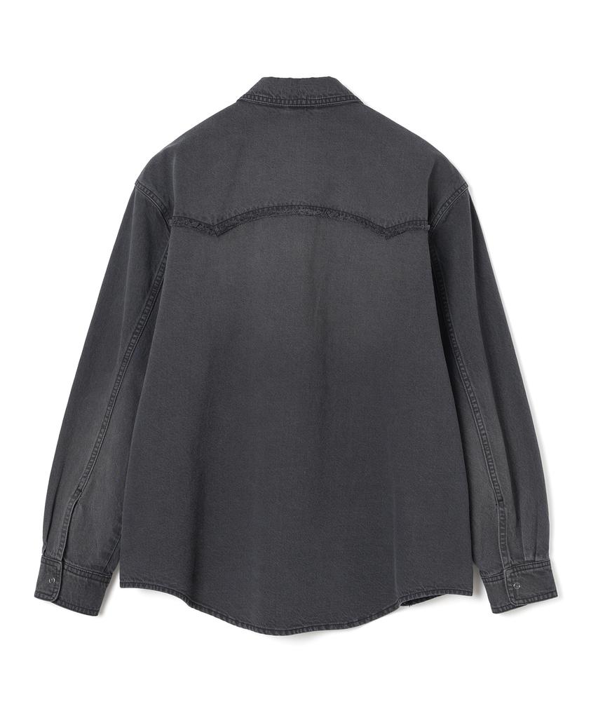 MILLO ARCHIVE New Normal Western Denim Shirt [Washed Black]