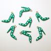 High Heel Shoe Jewelry Charm Stainless Steel Crafting Supplies For Handmade Accessories Key Rings And Bag Ornaments