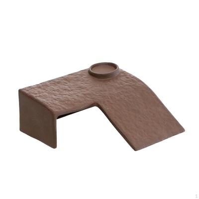 Platformă de Plajă pentru Broaște Țestoase, Raft de Cățărat, Ceramică, Decor Acvariu, Terasa, Peșteră Ascunzătoare pentru Reptile